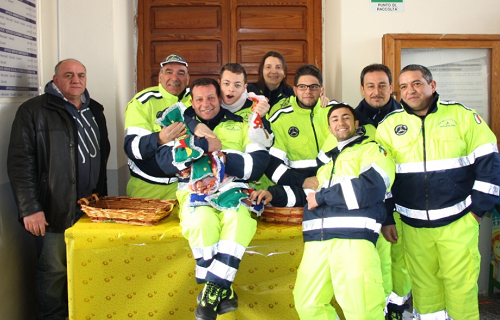 I Volontari della Protezione Civile Vitulatina in Emilia-Romagna per dare una mano ai terremotati