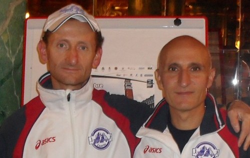 I due maratoneti vitulatini Luca Antropoli e Luigi Ciriello hanno partecipato alla Venice Marathon 2012