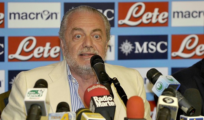 De Laurentiis twitta i nuovi arrivi