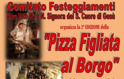 La vigilia dell’Immacolata sarà dolcissima: il 7 dicembre ci sarà la seconda edizione di “Pizza Figliata al Borgo”
