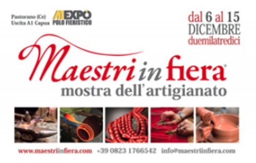 Domani sarà inaugurata la mostra dell’artigianato Maestri in Fiera, che si terrà dal 6 al 15 dicembre