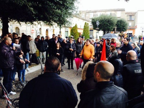 Il movimento No Tares chiama di nuovo all’occupazione di Palazzo Scorpio nell’assemblea odierna
