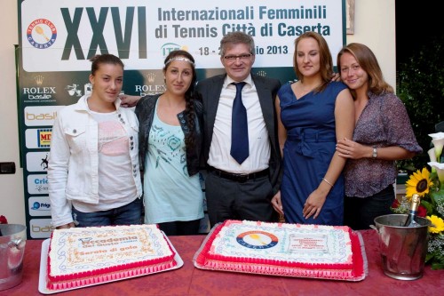 Tutto pronto per  la XXVII edizione degli “Internazionali Femminili di Tennis Città di Caserta”