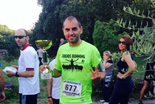 Il trionfo di una “fiamma”: Maurizio Romano secondo nella corsa all’interno del Bosco di San Silvestro