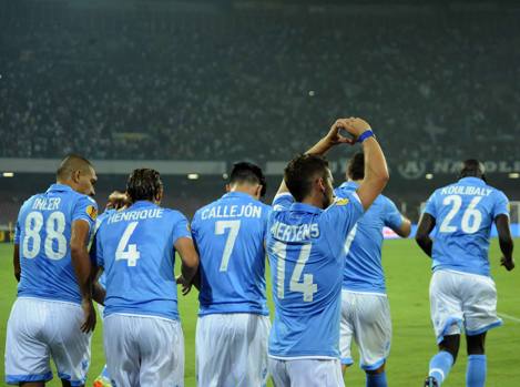 Napoli Sparta Praga 3 a 1. Gli azzurri tornano alla vittoria in Europa League grazie a un super Mertens