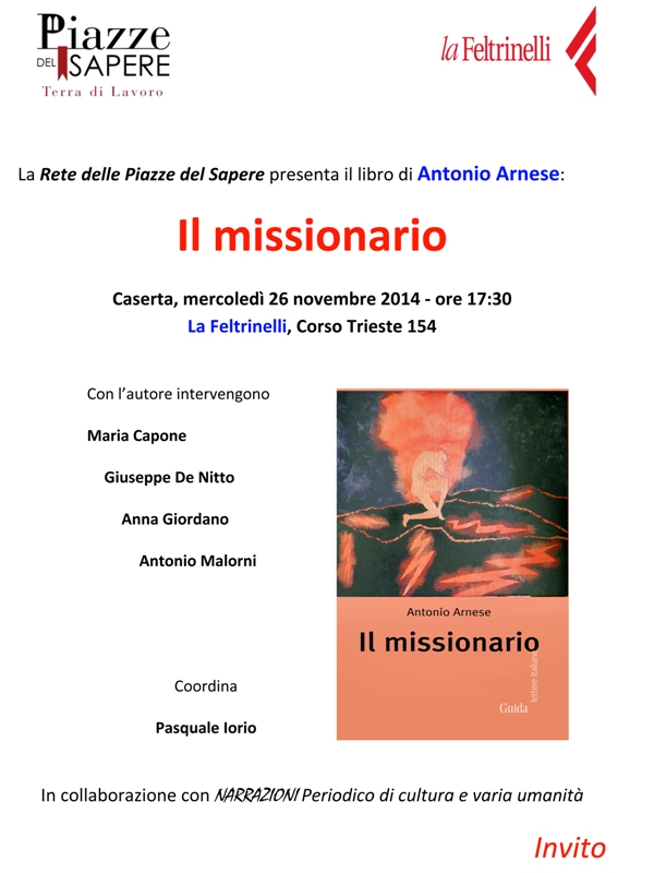 Presentazione del libro “Il missionario”