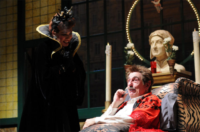 Luca De Filippo in “Sogno di una notte di mezza sbornia” di Eduardo De Filippo, per la regia di Armando Pugliese, al Teatro Ricciardi di Capua