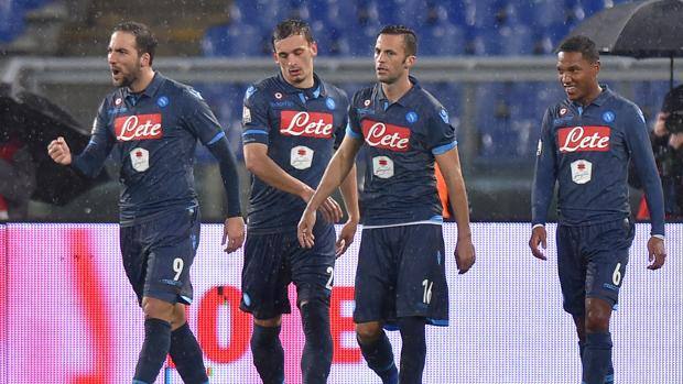 Lazio Napoli 1 a 1. Pareggio nel primo atto della semifinale di Coppa Italia grazie a Manolo Gabbiadini