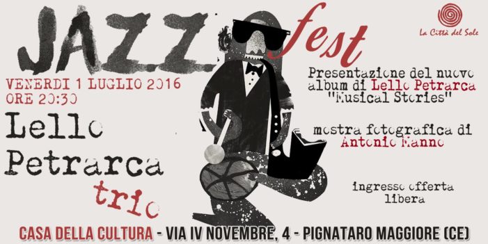 “Jazz Fest” alla Città del Sole per la quarta serata del ciclo di eventi dell’associazione