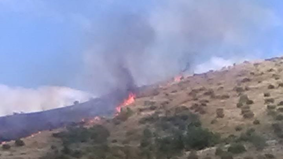 Incendi sul Monte Maggiore: eseguita misura cautelare nei confronti di due ragazzi