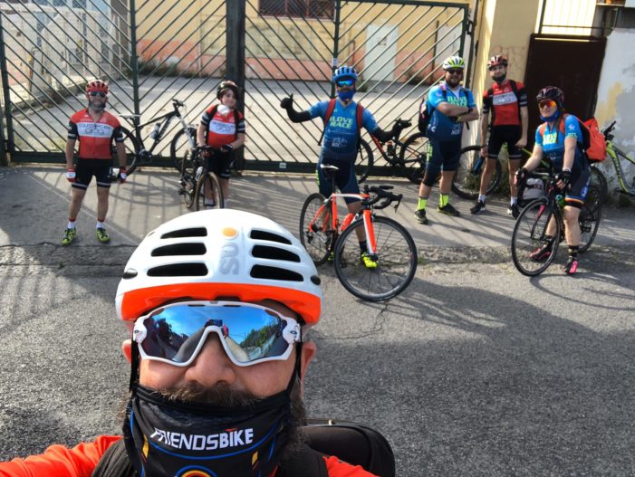 Sport, I Love Mtb Torre del Greco pedala per beneficenza ai tempi dell’emergenza da Coronavirus