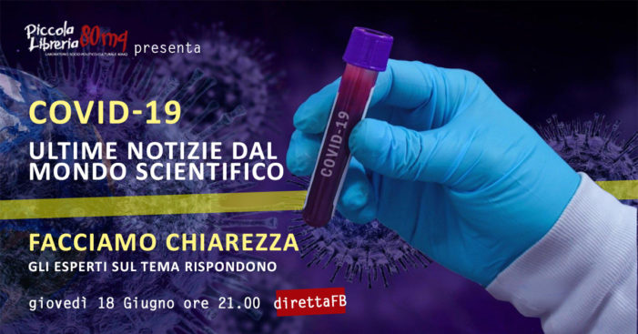 Calvi Risorta, la Piccola Libreria 80mq organizza una videoconferenza scientifica sul Covid-19