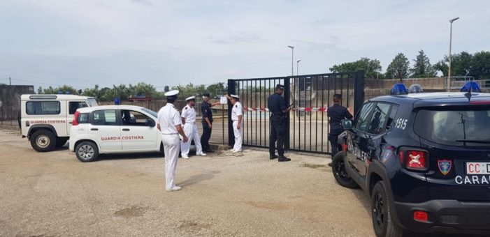 Scarichi illegali nel Canale Agnena, la Guardia Costiera ed i Carabinieri Forestali sequestrano il depuratore di Vitulazio: oltre dieci gli indagati