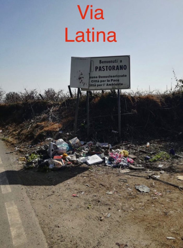 Pastorano, il consigliere Di Gaetano chiede l’intervento di D’Onofrio per la rimozione dei rifiuti in paese