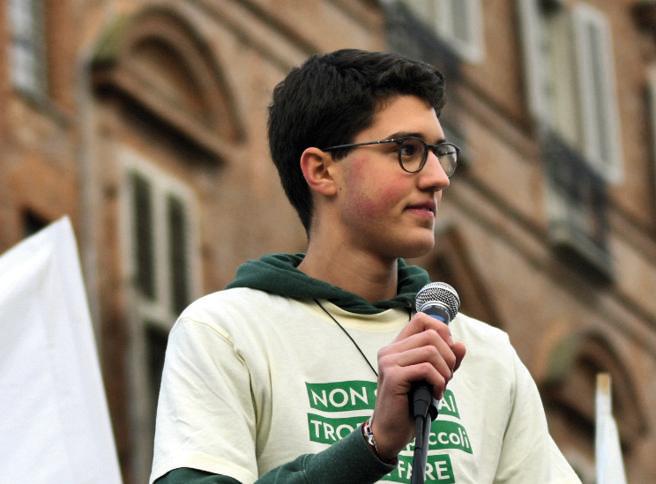 Il primo libro del 19enne Giorgio Brizio, attivista di Fridays for Future”